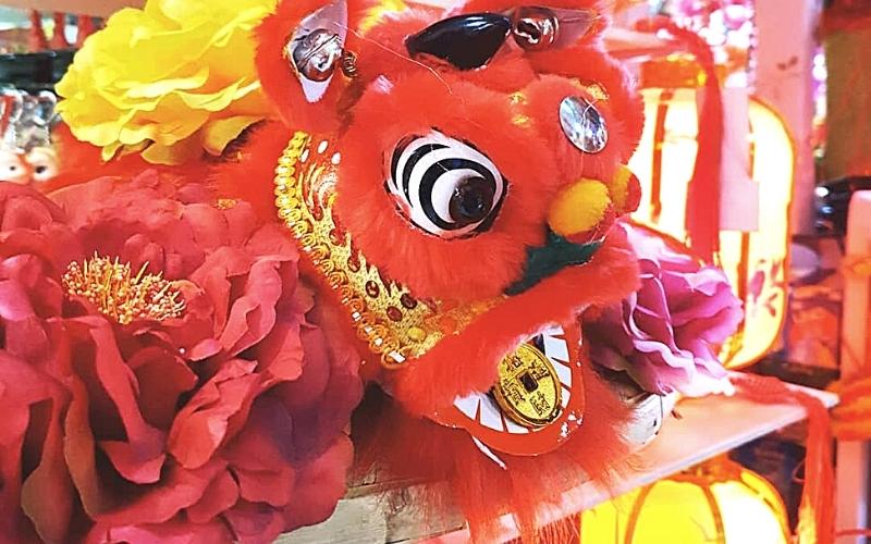 Chinese New Year Prosperity Lion in Paradise City