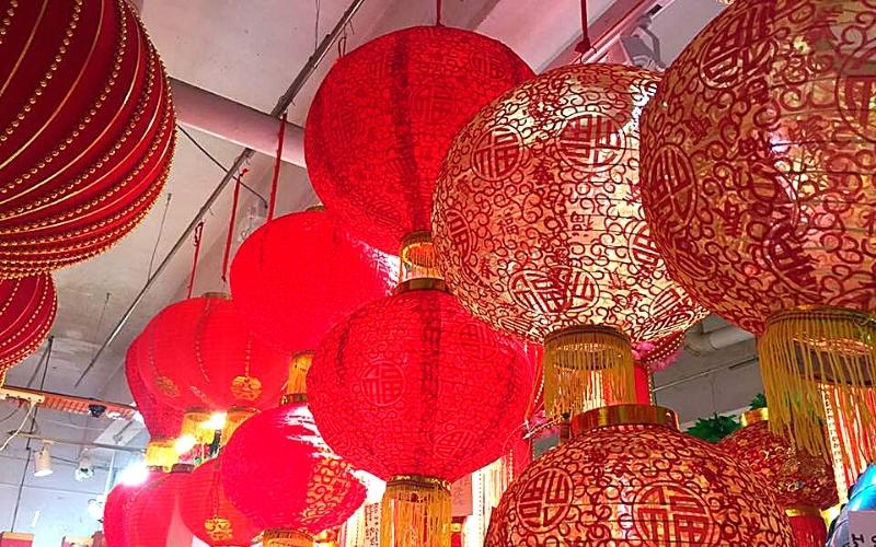 Chinese New Year lanterns in Paradise City