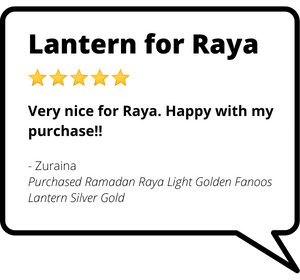 Paradise City Lantern for Raya review